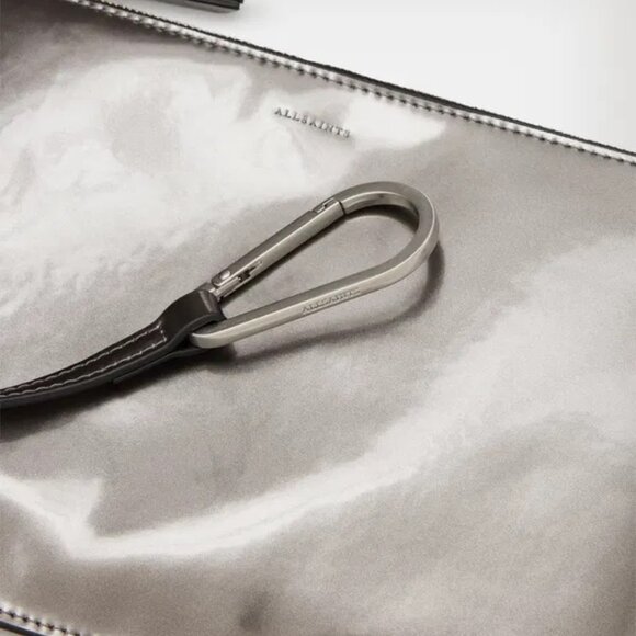 All Saints - Odette East West Leather Tote Bag - Picture 9 of 9